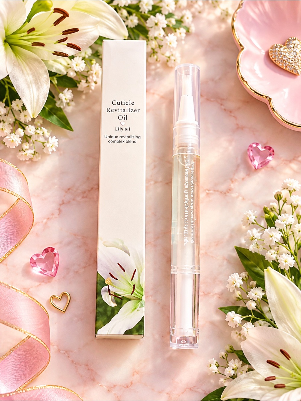 Cuticle Revitalizer Oil - Lily Oil Nourishing Pen (Clear)